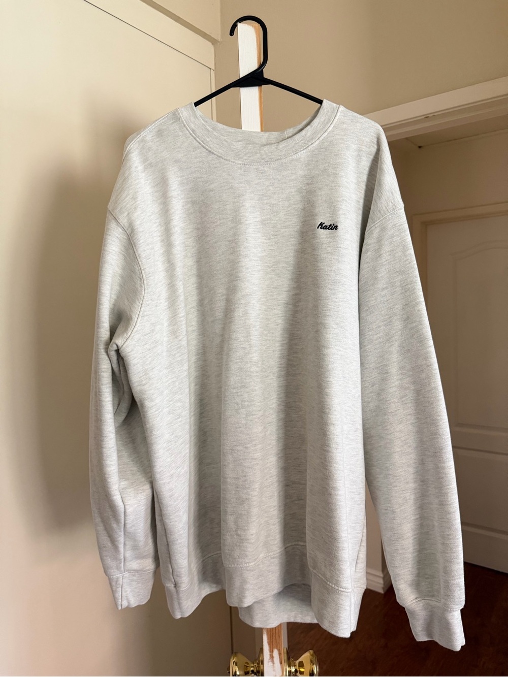Katin Light Heather Gray Crewneck Sweatshirt